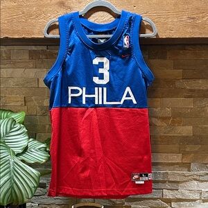 NIKE Vintage Allen Iverson Philadelphia 76ers Jersey Large